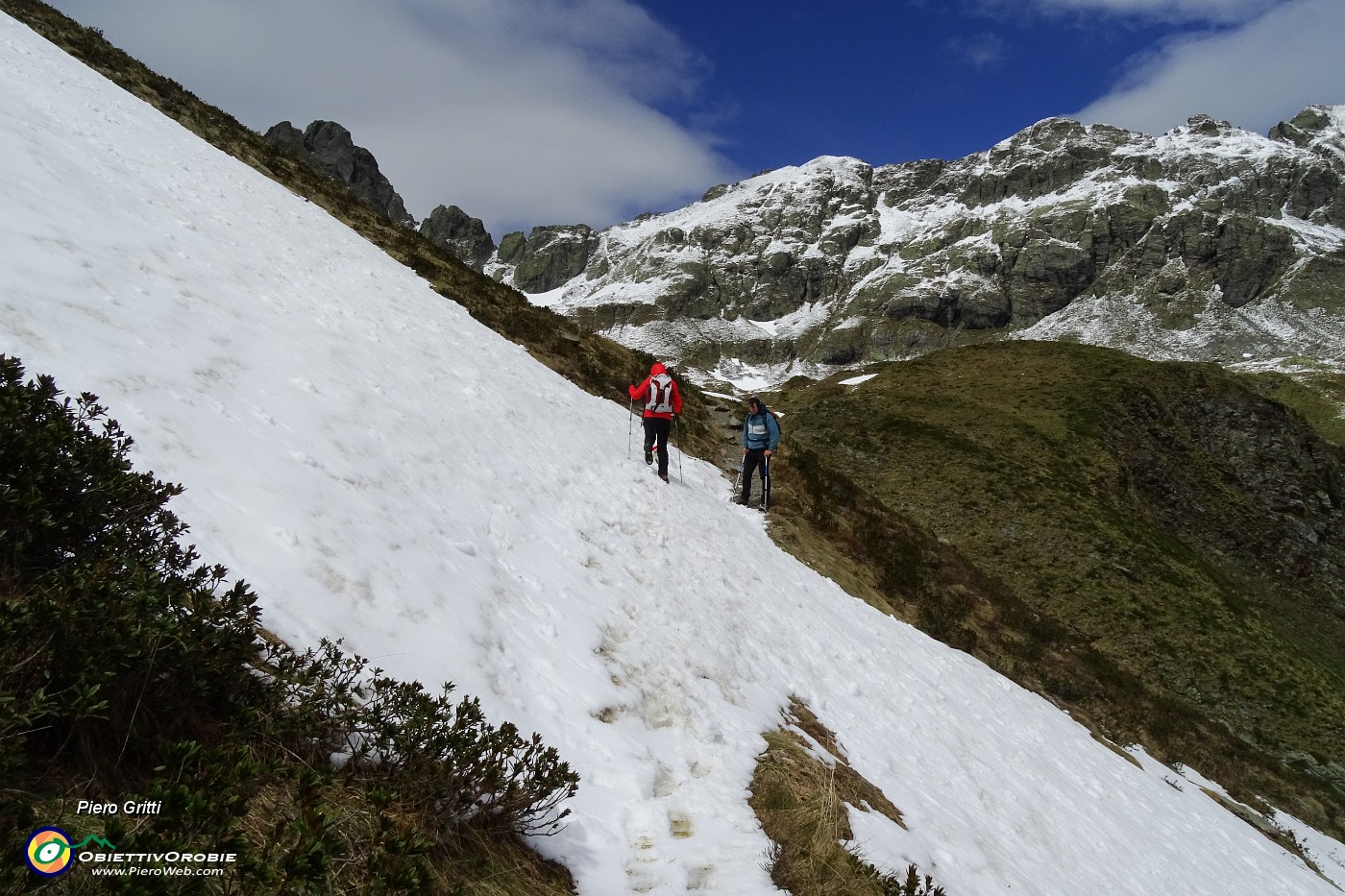 57 Primo traverso con 15 cm. di neve fresca 'maggiolina'.JPG